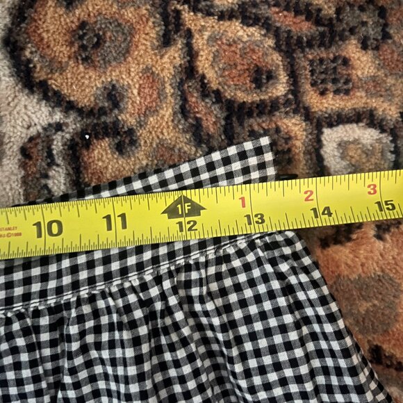 EUC SEBASTIANE Skirt Gingham Size S - Picture 4 of 4
